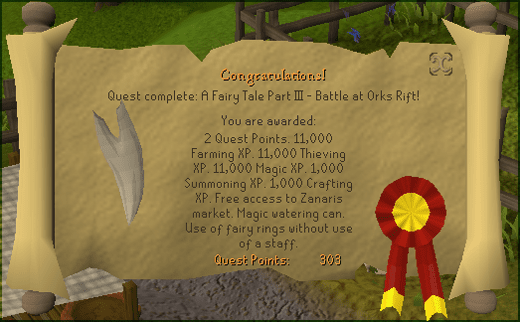 Quest reward Quest reward